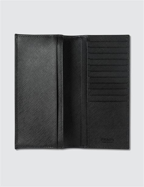 vertical wallet prada|prada wallet for men.